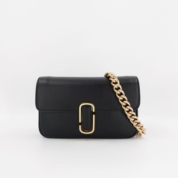 Marc Jacobs Women's The J Marc Shoulder Crossbody Bag Black OS - Picture 1 of 16